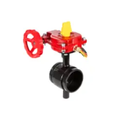 FIRE BUTTERFLY VALVE GROOVED 3