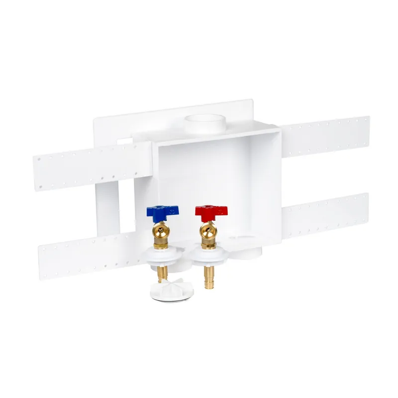 QUADTRO WIRSBO PEX LAUNDRY BOX W/VALVES