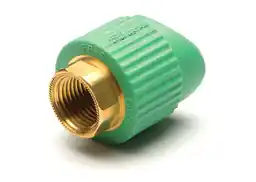2 X 3/4 X 1/2 THREADED OUTLET GREEN