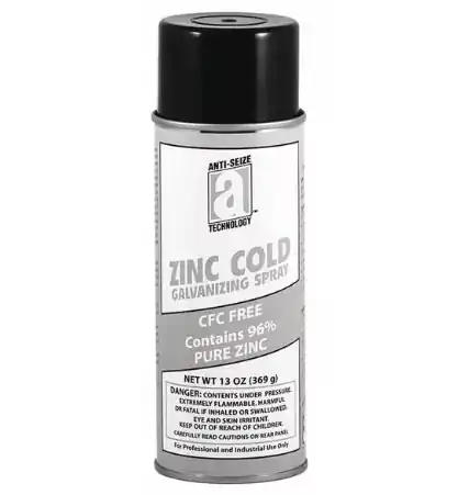 ANTISEIZE BRITE ZINC COLD GALV SPRAY 16O
