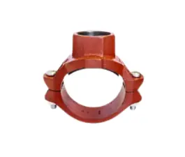 MECH TEE PNTD GROOVED 4 x 1 1/2