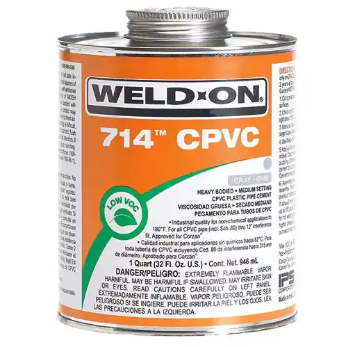 GLUE 714 GRAY CPVC 1PT