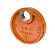 FIRE DRAIN CAP PNTD GROOVED 2 1/2