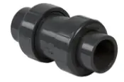 CHECK VALVE PVC TU SOC 1 1/4