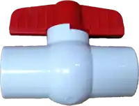 BALL VALVE PVC 40 THD P200 1 1/2