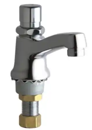 SINGLE SUPPLY METERING SINK FAUCET