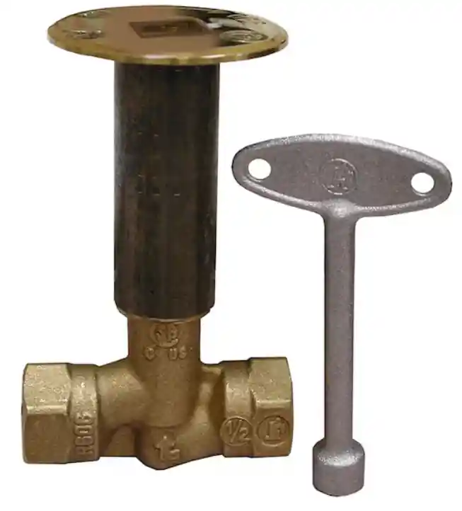 LOG LIGHTER VALVE STRAIGHT CP