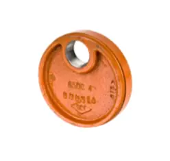 FIRE DRAIN CAP PNTD GROOVED 3