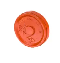 FIRE CAP PNTD GROOVED 3
