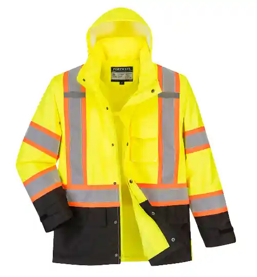 JACKET RAIN HV-Y TAPE CLS3 EXTRA LARGE