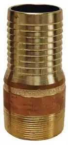 KING NIPPLE BRASS 3/4