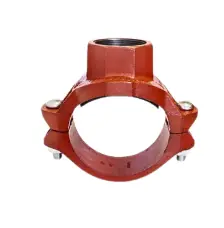 MECH TEE PNTD GROOVED 4X2