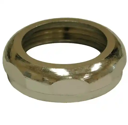 BRASS NUT SJ W/ WASHER 1-1/2
