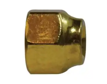 FLARE NUT HEAVY BRASS 3/8X1/4