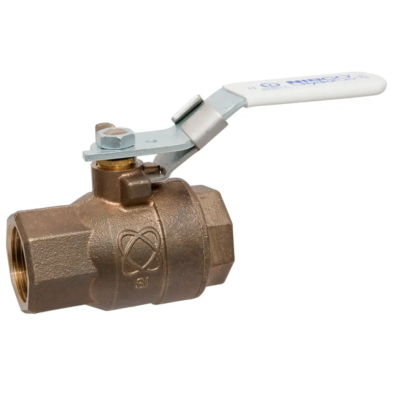 T585-80-LF THD BRONZE BALL VALVE 1
