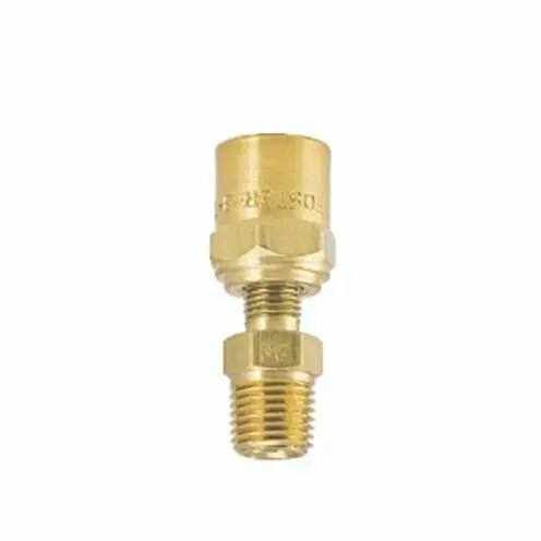 2D7 1/4MPT REUSEABLE HOSE FITTING