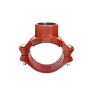 MECH TEE PNTD GROOVED 4 x 1 1/4