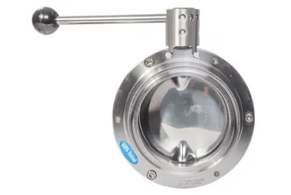 SAN SS BUTTERFLY VALVE 2 1/2