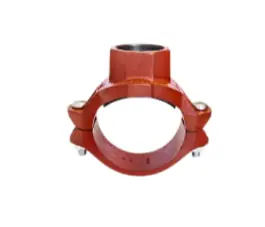 MECH TEE PNTD THREADED 2 1/2 X 1/2