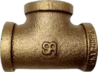 TEE BRASS 3/8