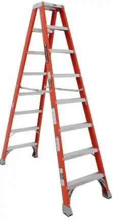 TWIN STEP LADDER FIBERGLASS 8FT