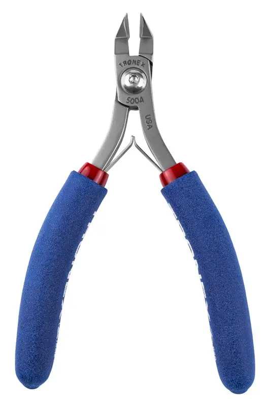 Tronex 5004 Short Large Pointed 50° Tapered Head Flush Carbon Steel Cutter, 4.70" OAL