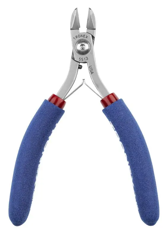 Tronex 5513 General Purpose Large Oval Head Razor-Flush Carbon Steel Cutter, 4.7" OAL