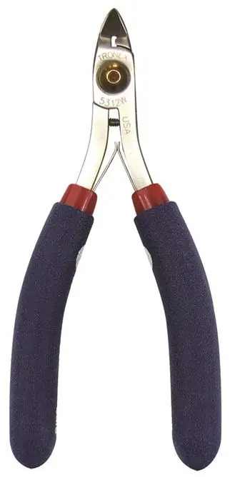 Tronex 5312W Class W Mini Oval Head Flush Tungsten Alloy Steel Cutter, 4.5" OAL