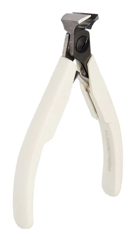 Lindstrom 7291 General Precision Long Small 11° Oblique Head Flush Alloy Steel End Cutter with Supreme Traditional Handles, 4.25" OAL