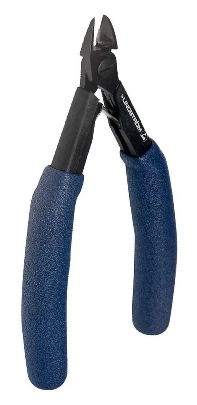 Lindstrom HS8162 Precision Long Large Oval Head Diagonal Ultra-Flush® Alloy Steel Cutter with Long HandSaver Grip Ergonomic Handles, 6.19" OAL