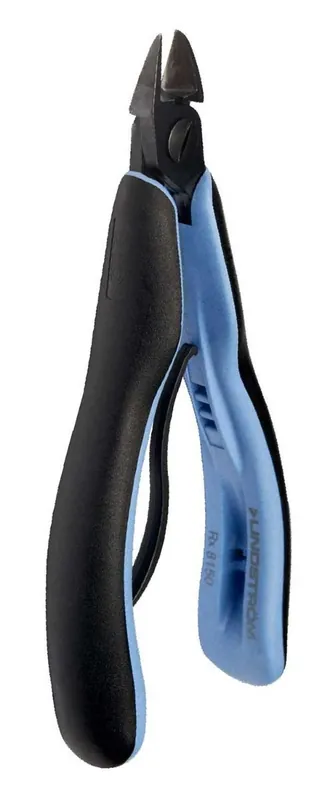 Lindstrom RX8162 General Precision Large Oval Head Diagonal Ultra-Flush® Alloy Steel Cutter with ERGO™ Handles, 5.80" OAL