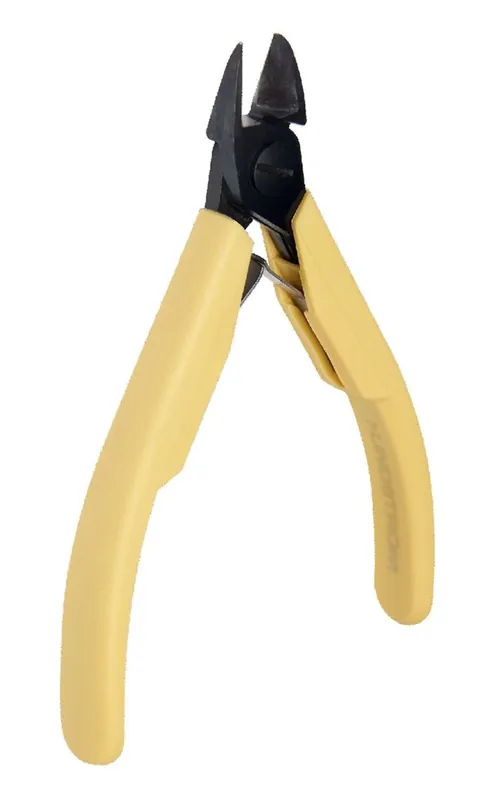 Lindstrom 8132 ESD-Safe Extra Small Oval Head Diagonal Ultra-Flush® Alloy Steel Cutter, 4.25" OAL