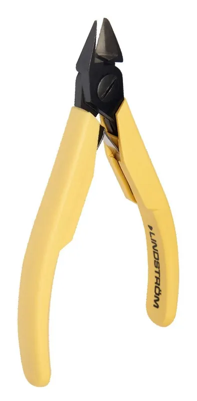 Lindstrom 8165 Precision Large Tapered Head Diagonal Ultra-Flush® Alloy Steel Cutter with ERGO™ Handles, 4.92" OAL