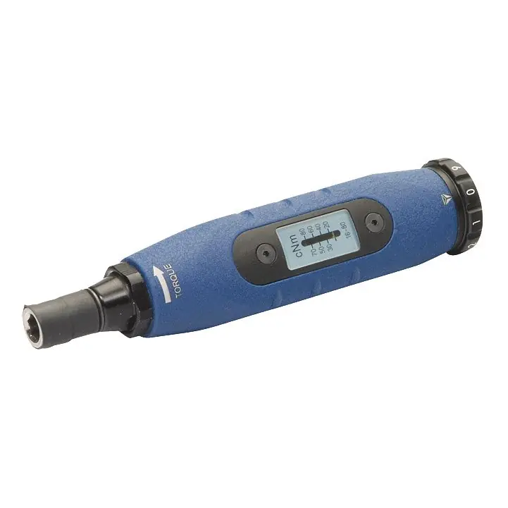 Lindstrom MAL500-2D ESD-Safe Micro-Adjustable Torque Limiting Screwdriver, 3.0-15 in/lb, 6.18" OAL