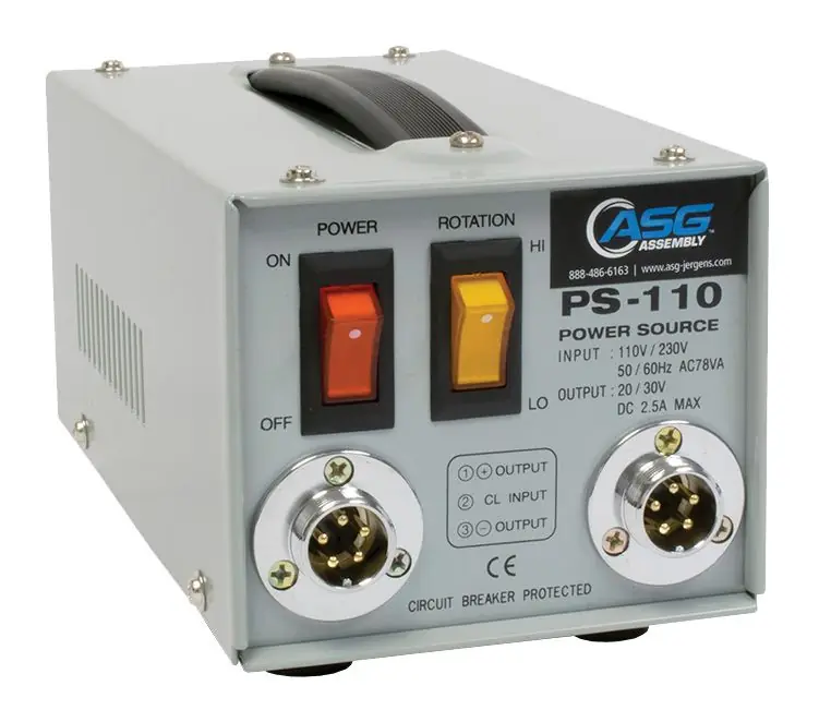 ASG 65702 PS-110 Dual Tool Control Power Supply