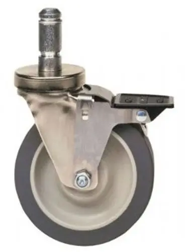 Metro 5MFBA Cleanroom Caster, Braking, 5"