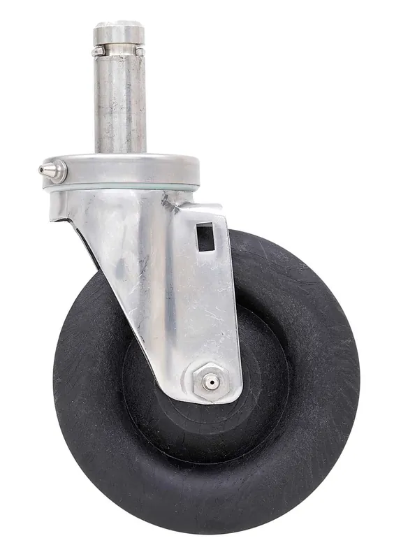 Metro 5MHTN High-temp Autoclave Nylon Swivel Stem Casters, No Brake, 5"