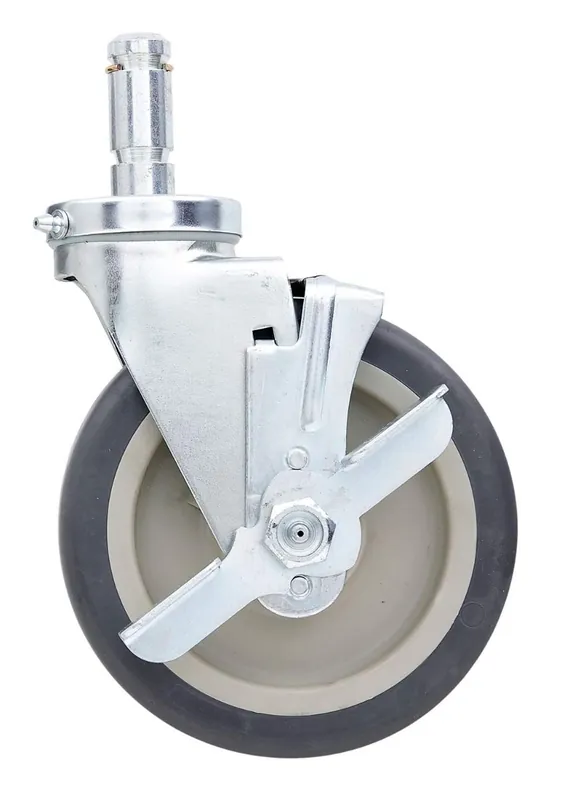 Metro 6MPB Polyurethane Standard Dry App. Caster, Braking, 6"