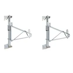 Metro AW23C Wall Mount Mid Unit Kit, Supports Two 14" Shelf Levels