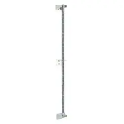 Metro 63PDF Chrome Post for 4 or more Tiers of Shelving, 63"