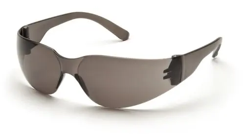 Pyramex S4120SN Intruder Mini Safety Glasses with Gray Frame & Gray Hardcoat Lens