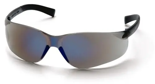 Pyramex S2575SN Mini Ztek Safety Glasses with Blue Frame & Blue Lens