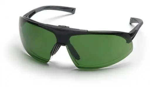 Pyramex SB4960STP Onix Plus Flip Lens Safety Glasses with Clear Lens & 3.0 IR Filter Lens