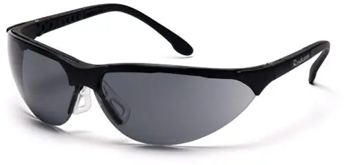 Pyramex SB2820ST Rendezvous Safety Glasses with Black Frame & Gray Anti-Fog Lens