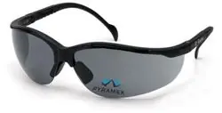 Pyramex SB1820R30 V2 Readers Safety Glasses with 3.0x Magnification, Black Frame & Gray Lens