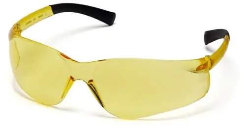 Pyramex S2530S Ztek Safety Glasses with Amber Frame & Amber Lens