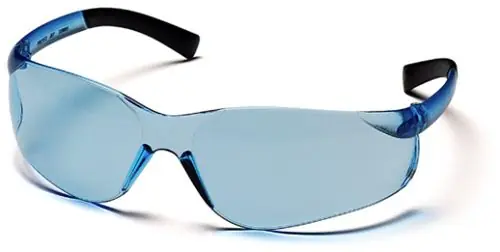 Pyramex S2560S Ztek Safety Glasses with Infinity Blue Frame & Infinity Blue Lens