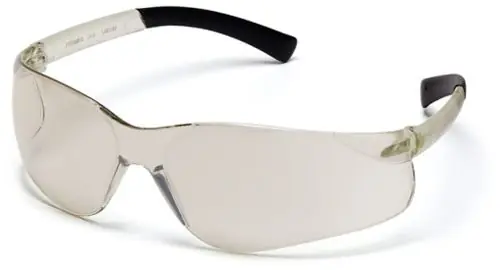 Pyramex S2580S Ztek Safety Glasses with Indoor/Outdoor Mirror Frame & Indoor/Outdoor Mirror Lens