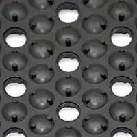 Barefoot NBFD23 Nitrile Draining Ergonomic Mat, 2‘ x 3‘