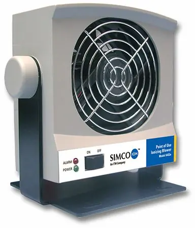 Simco-ION Cleanroom-Rated Steady State DC Auto Balance Benchtop Ionizing Blower